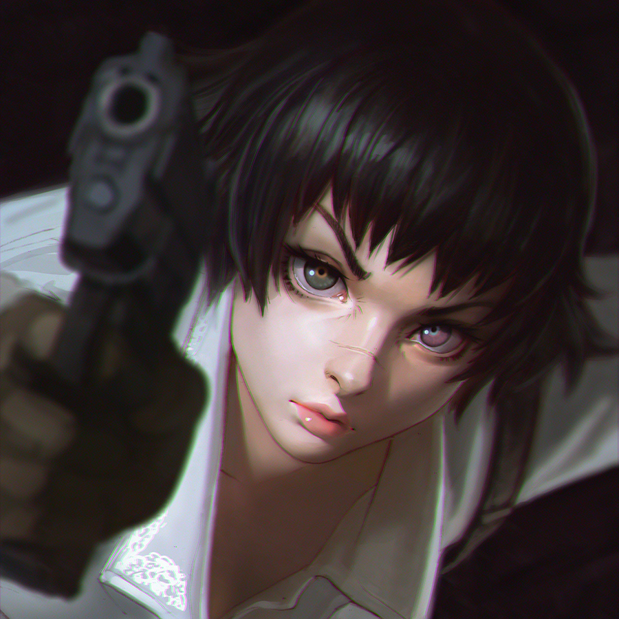 Devil May Cry 3 Lady by Kuvshinov-Ilya on DeviantArt