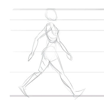 Walk animation test