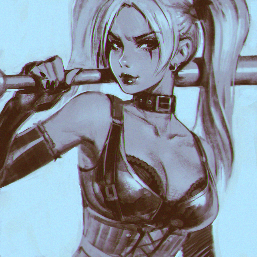 Harley Quinn sketch