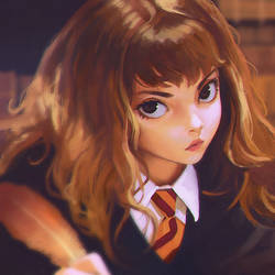 First Year Hermione by Kuvshinov-Ilya