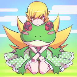 Shinobu and Frog