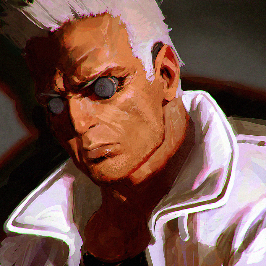 Batou by Kuvshinov-Ilya