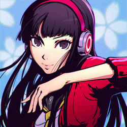 P4D Amagi Yukiko by Kuvshinov-Ilya