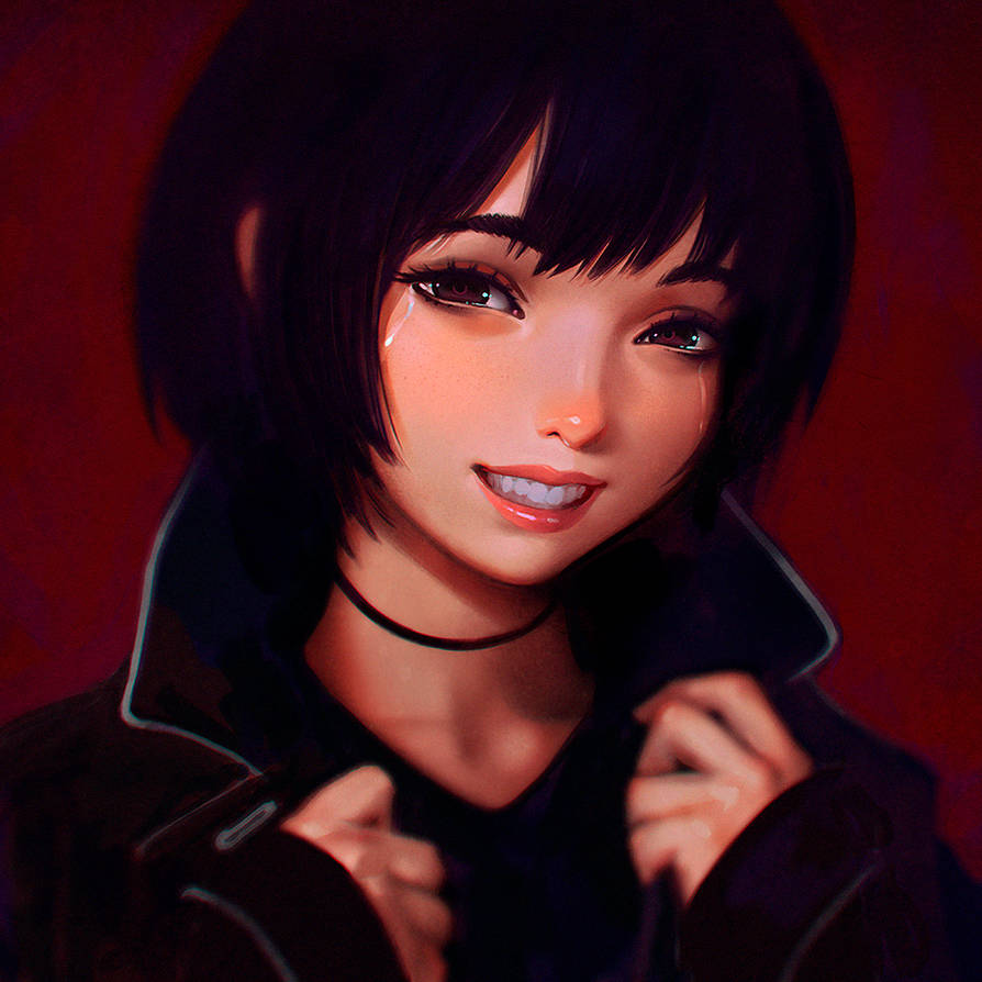 Smile Like You Mean It by Kuvshinov-Ilya