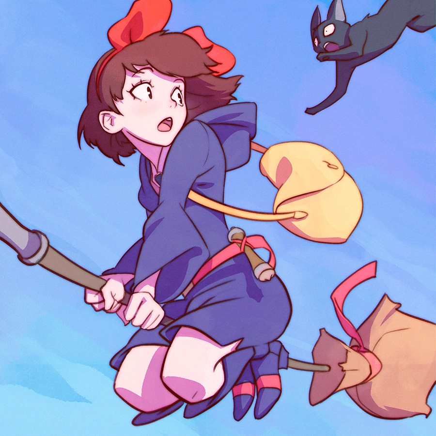 Kiki in Little Witch Academia by Kuvshinov-Ilya on DeviantArt Kiki in Little Witch Academia by Kuvshinov-Ilya on DeviantArt