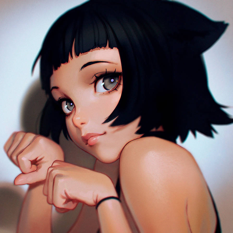 Meow by Kuvshinov-Ilya