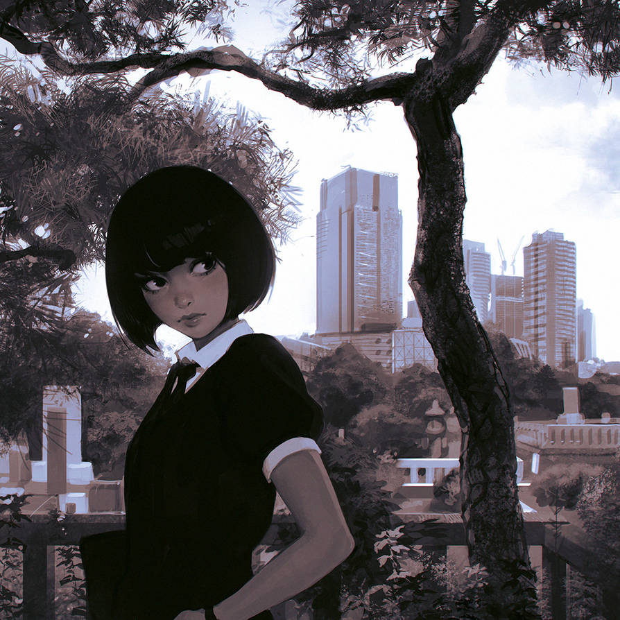 Cemetery by Kuvshinov-Ilya