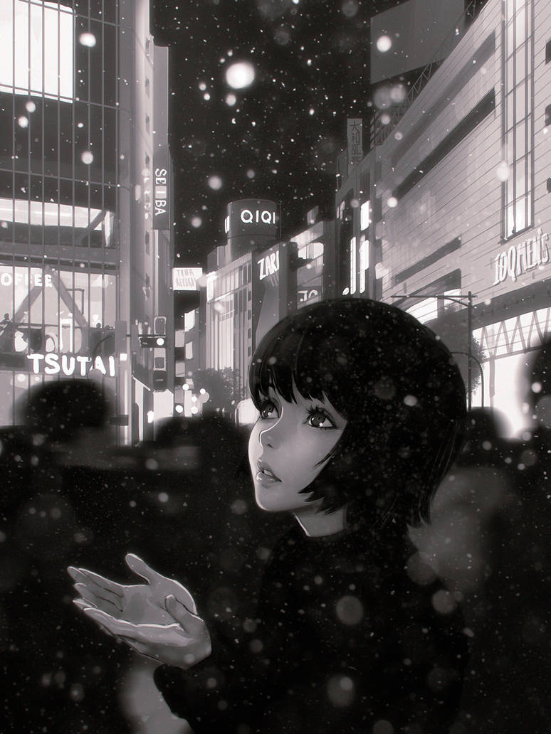 Snow by Kuvshinov-Ilya