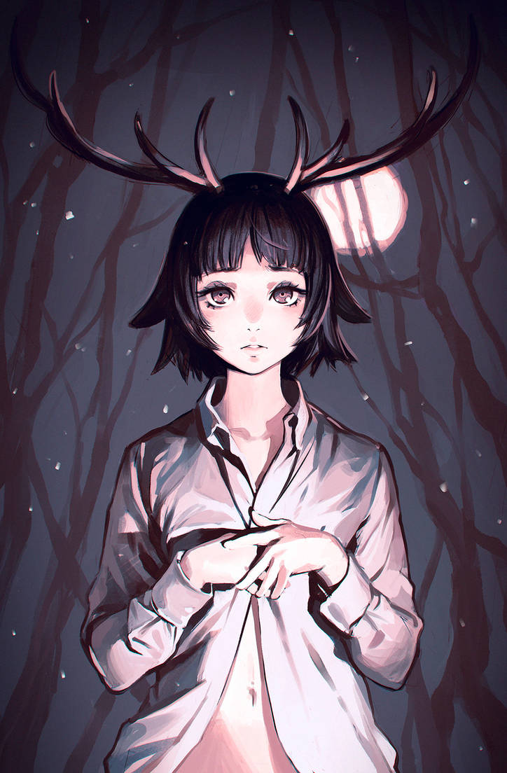 Antlers by Kuvshinov-Ilya