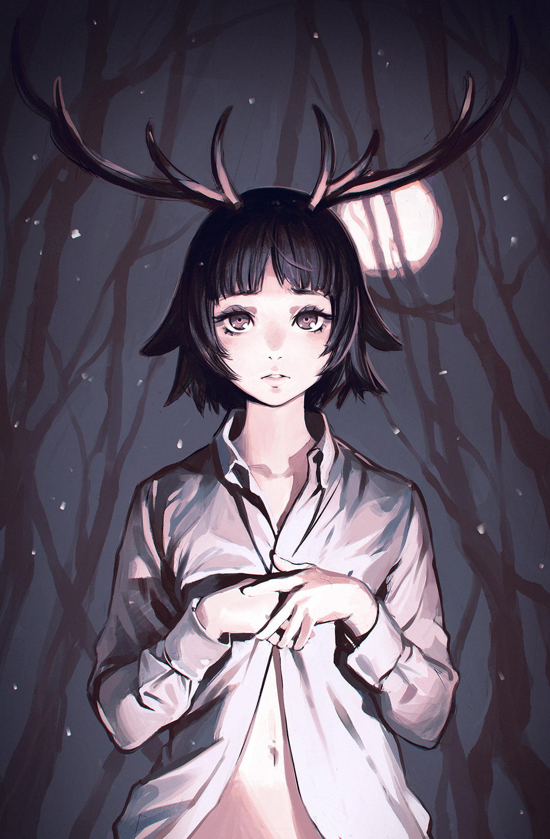 Antlers by Kuvshinov-Ilya