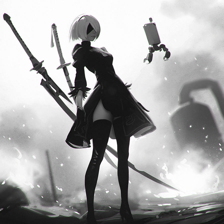 Nier: Automata by Kuvshinov-Ilya