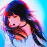 Album cover art l've done for DAOKO's new song!