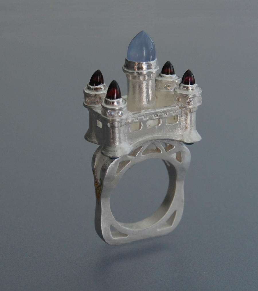 Castle Ring by WearableByDesign on DeviantArt