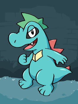 Mint Totodile 8:)