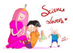 Cartoon Crossover #1 Science Lovers