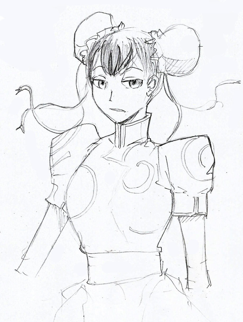 Happy chinese new year Here's a chun li fanart