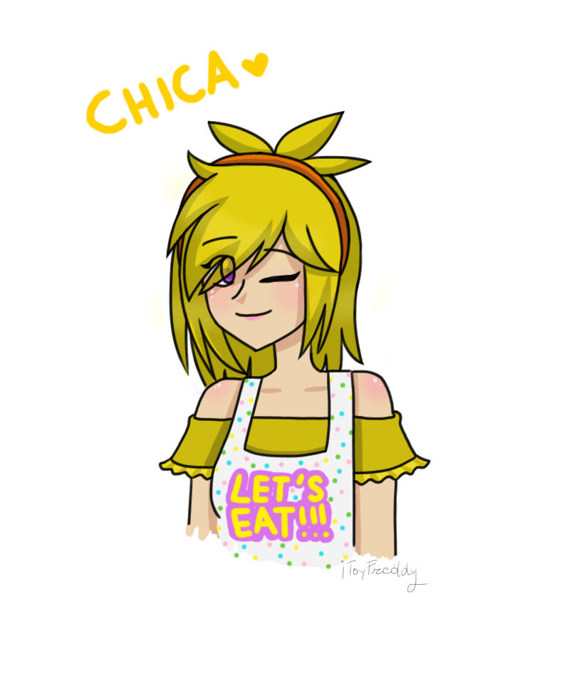 FNAF 1: Chica the chicken Human Anime by Ravencharmingwattpad on DeviantArt