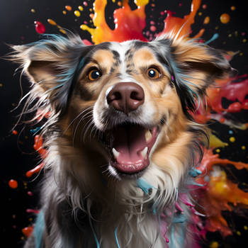 Boundless Joy: The Happy Dog's Delight
