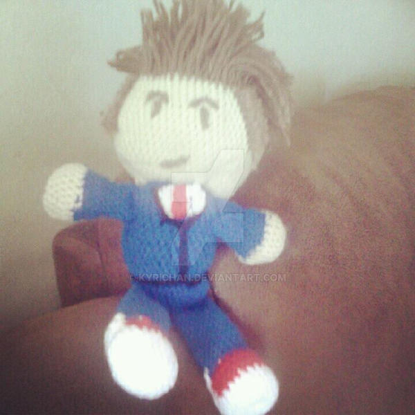 Tenth doctor amigurumi