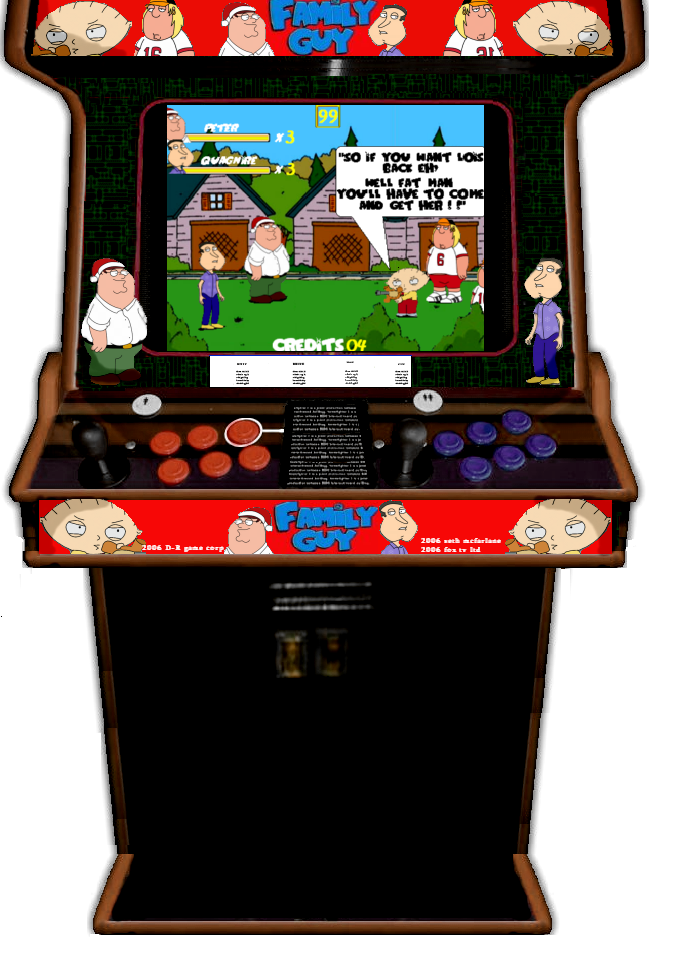 FAMILY GUY arcade game