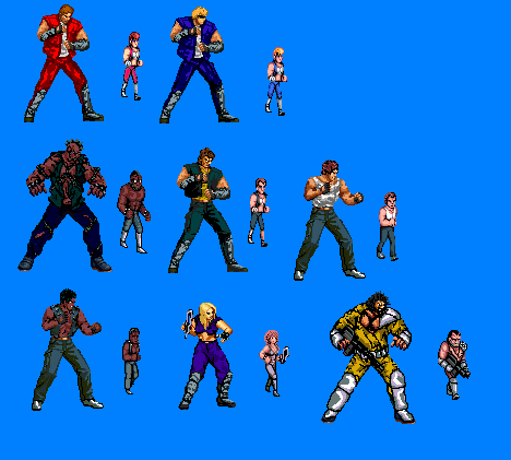 MFG: Double Dragon (Neo Geo) - Marian stage [2 versions]