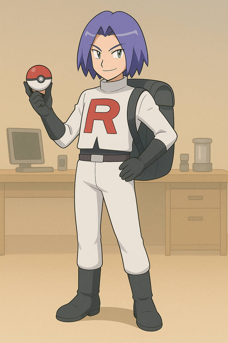 James Racks Pokemon Team rocket James from Pokemon by MiroUltraKill on DeviantArt