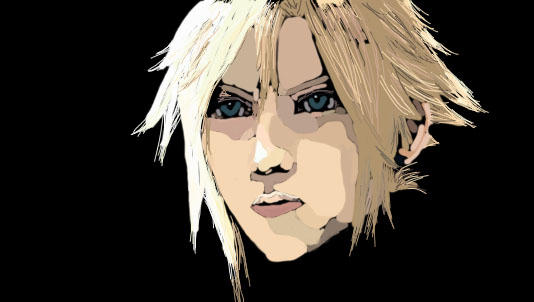 Cloud Strife Vector Practice