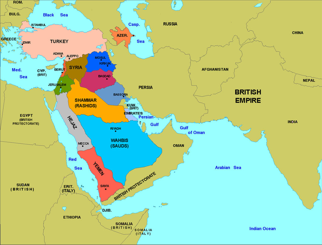 Middle East 1920