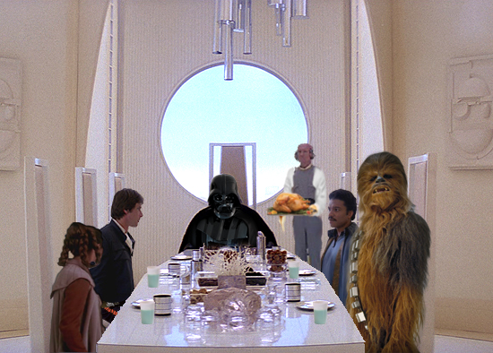 Our Dinner with Vader