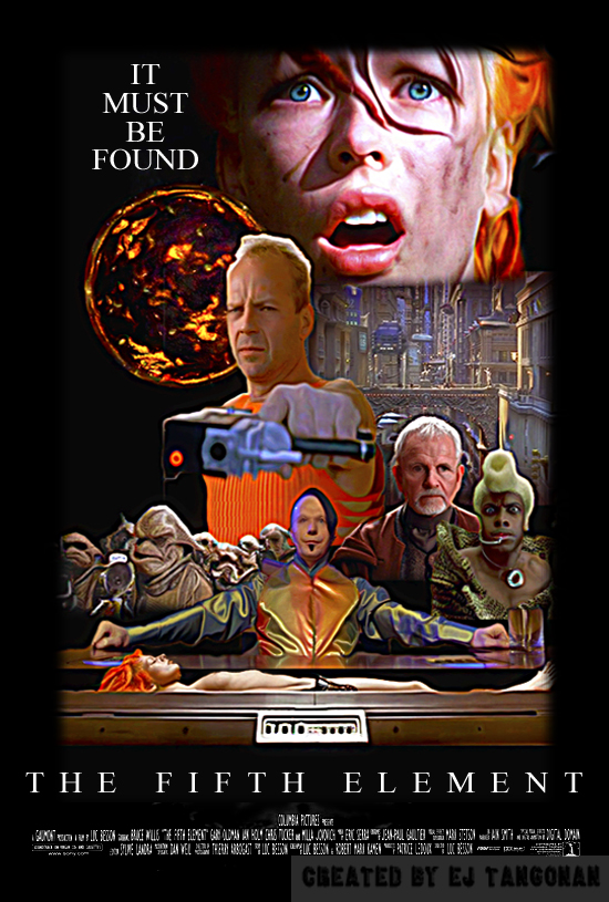 The Fifth Element fan poster REVISED