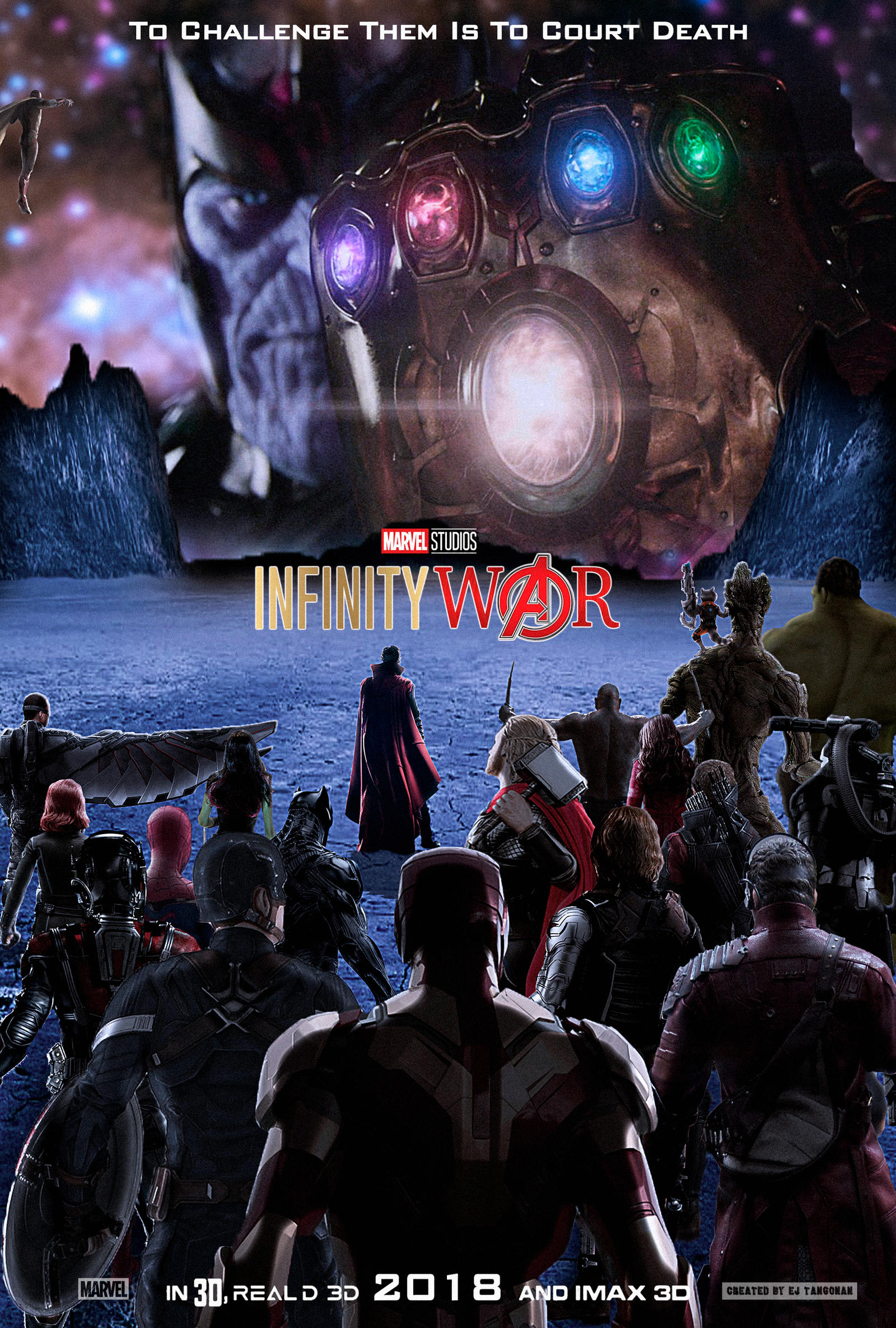 Avengers Infinity War Poster By EJTangonan On DeviantArt