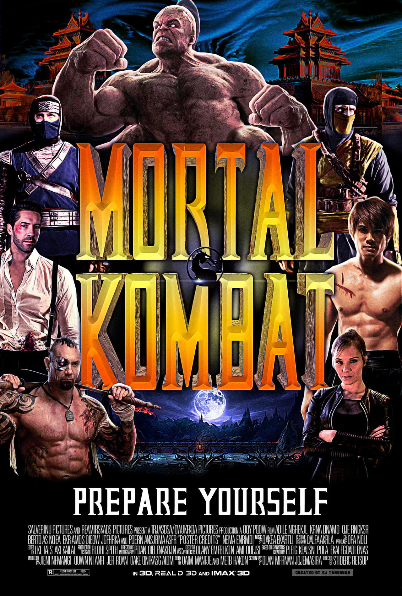 Mortal Kombat (1995). Cool poster artwork by E.J. Tangonan. : r/MortalKombat