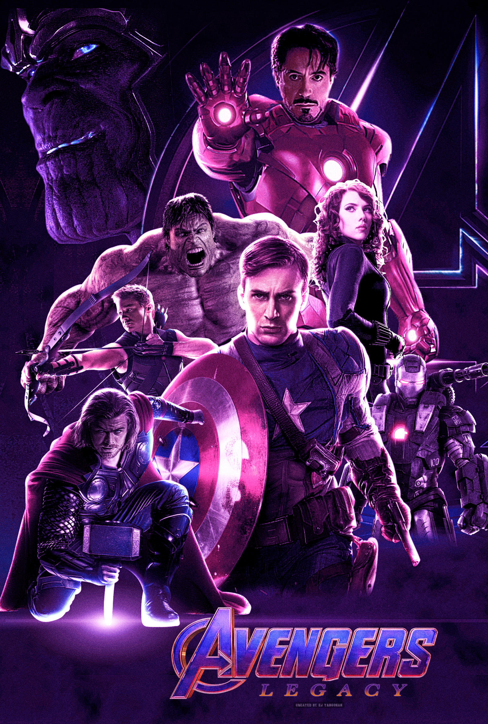 Avengers Endgame movie poster by ArkhamNatic on DeviantArt