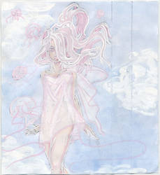 JEllyfish coloured sketch