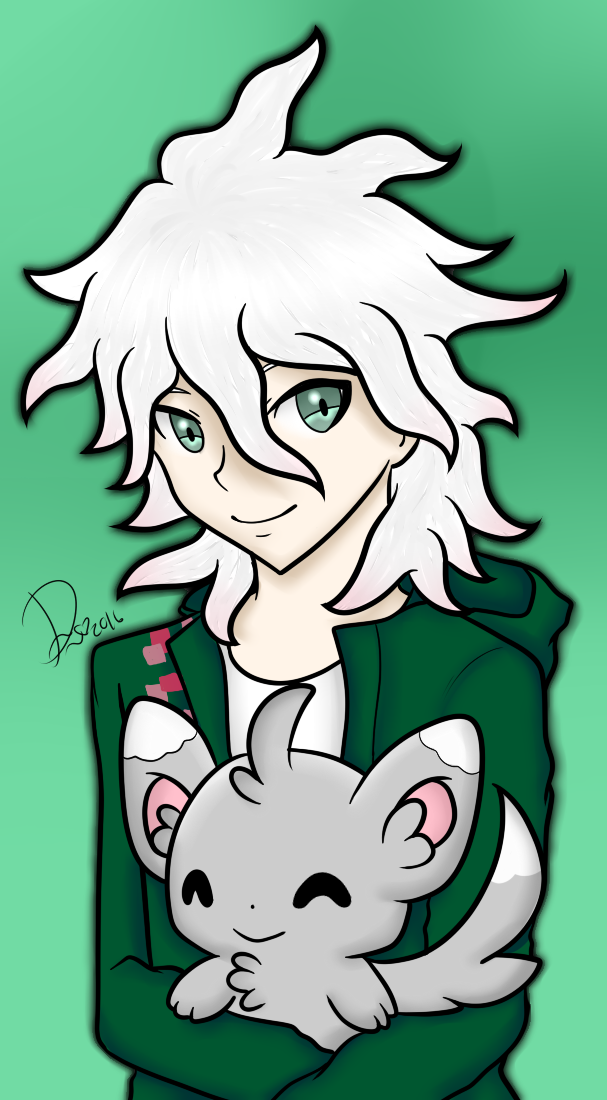 Nagito Komaeda with Minccino