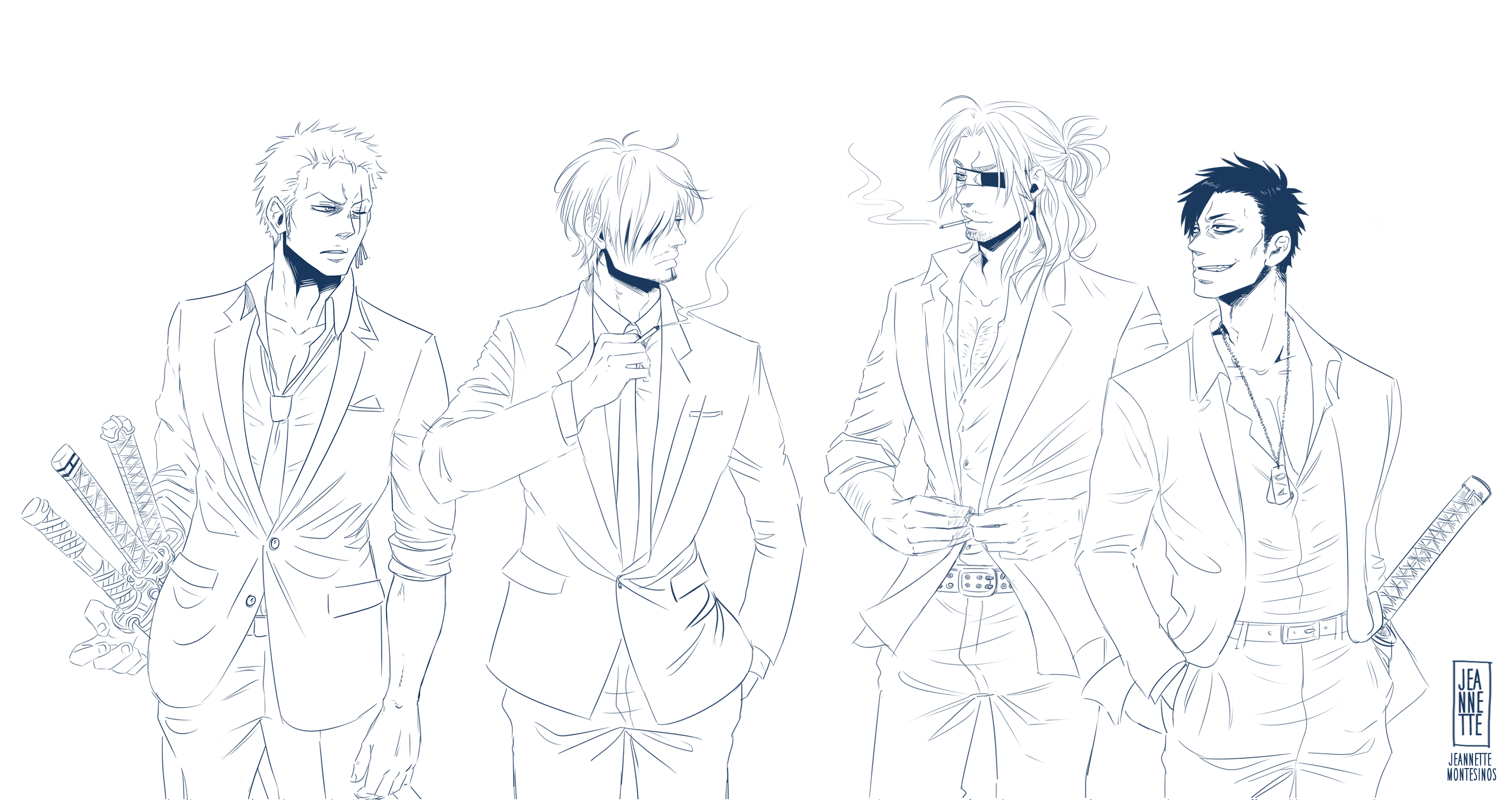 Pirate X Gangsta Lineart By Jeannette11 On Deviantart Pirate X Gangsta Lineart By Jeannette11 On Deviantart