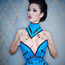 Jade Vixen Lattice Corset