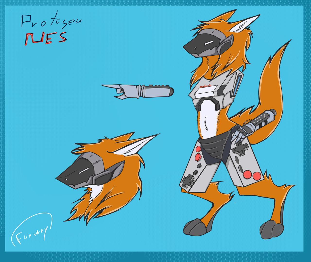 PROTOGEN NES by FURWRY on DeviantArt