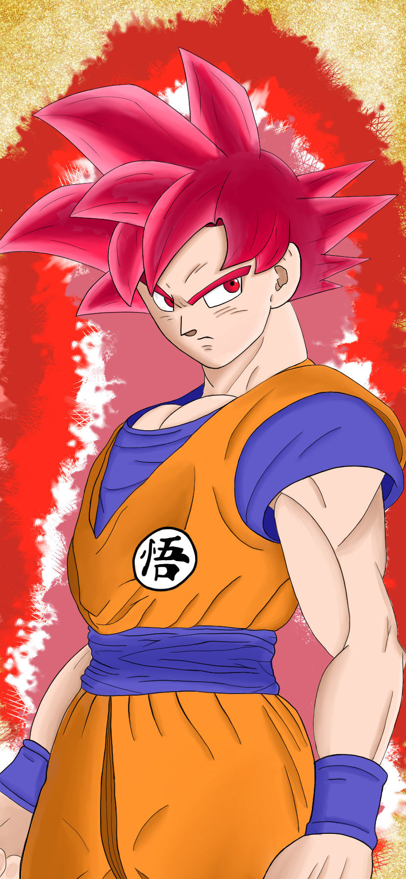 Super Saiyan God Goku iPhone X Wallpaper (2021) by RealSharkieDraws on DeviantArt Super Saiyan God Goku iPhone X Wallpaper (2021) by RealSharkieDraws on DeviantArt