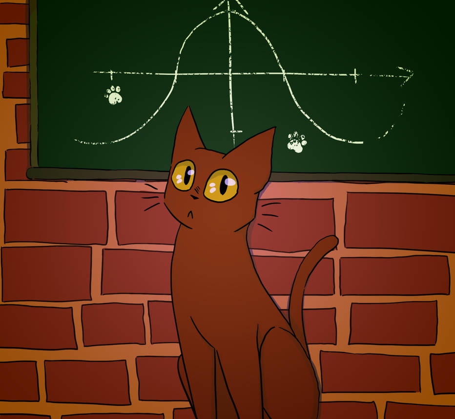 Mathcat by monochromaticCheetah on DeviantArt