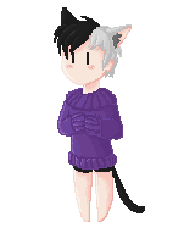 Experiment Pixel Art Cat Boy By Monochromaticcheetah On Deviantart Experiment Pixel Art Cat Boy By Monochromaticcheetah On Deviantart