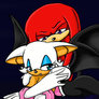 Knux comforts Rouge