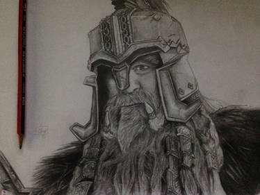 King Dain Ironfoot of the Iron hills Finished