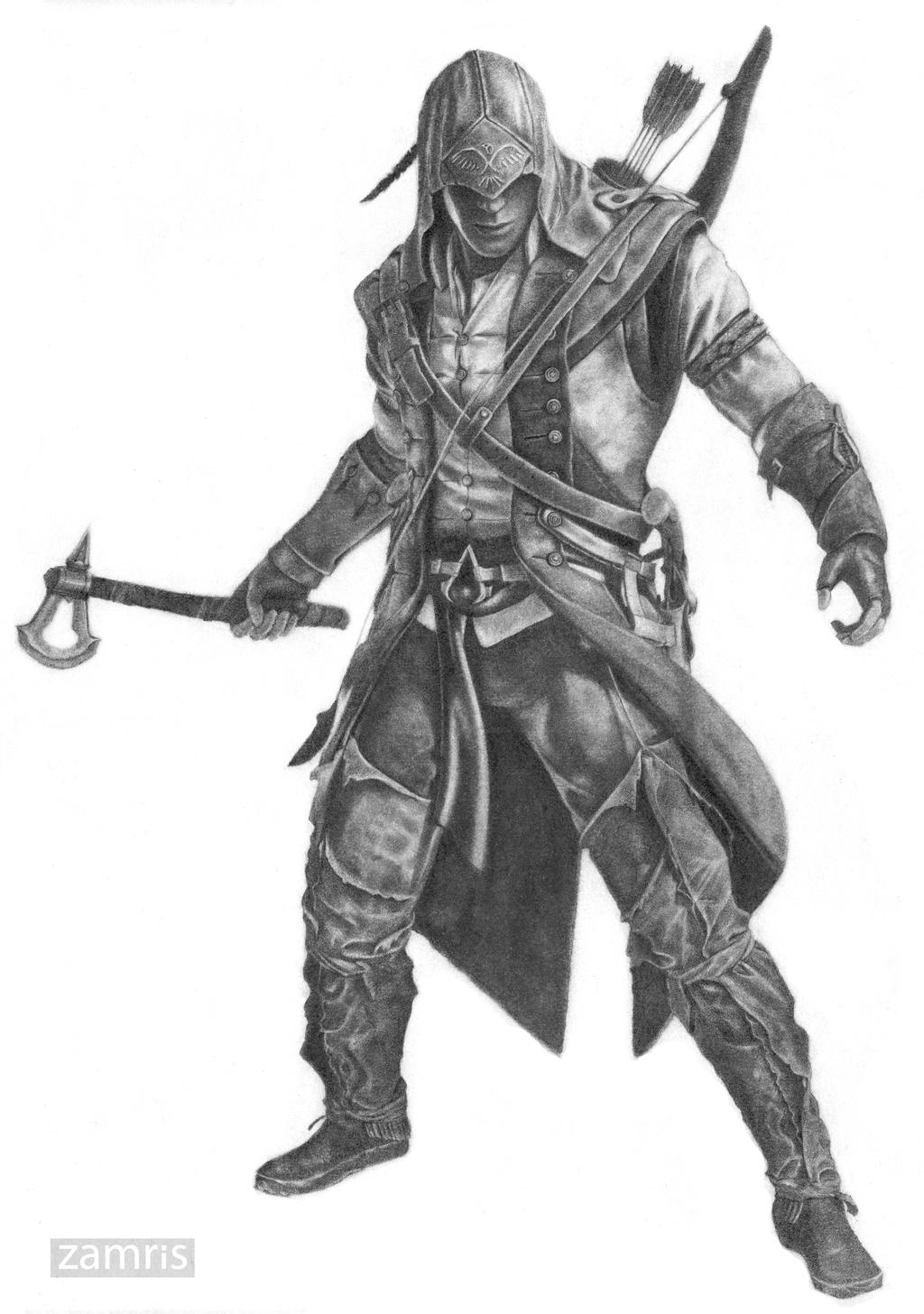 Connor Kenway by xamree on DeviantArt