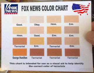 Fox News Color Chart