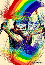 Rainbow Samurai Art
