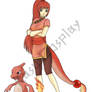 Charmeleon Gijinka