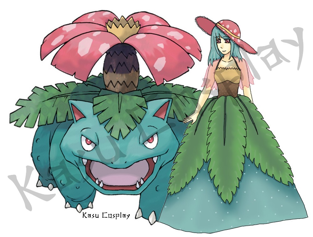 Venusaur Gijinka