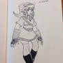 Inktober- Skyward Sword Linkle