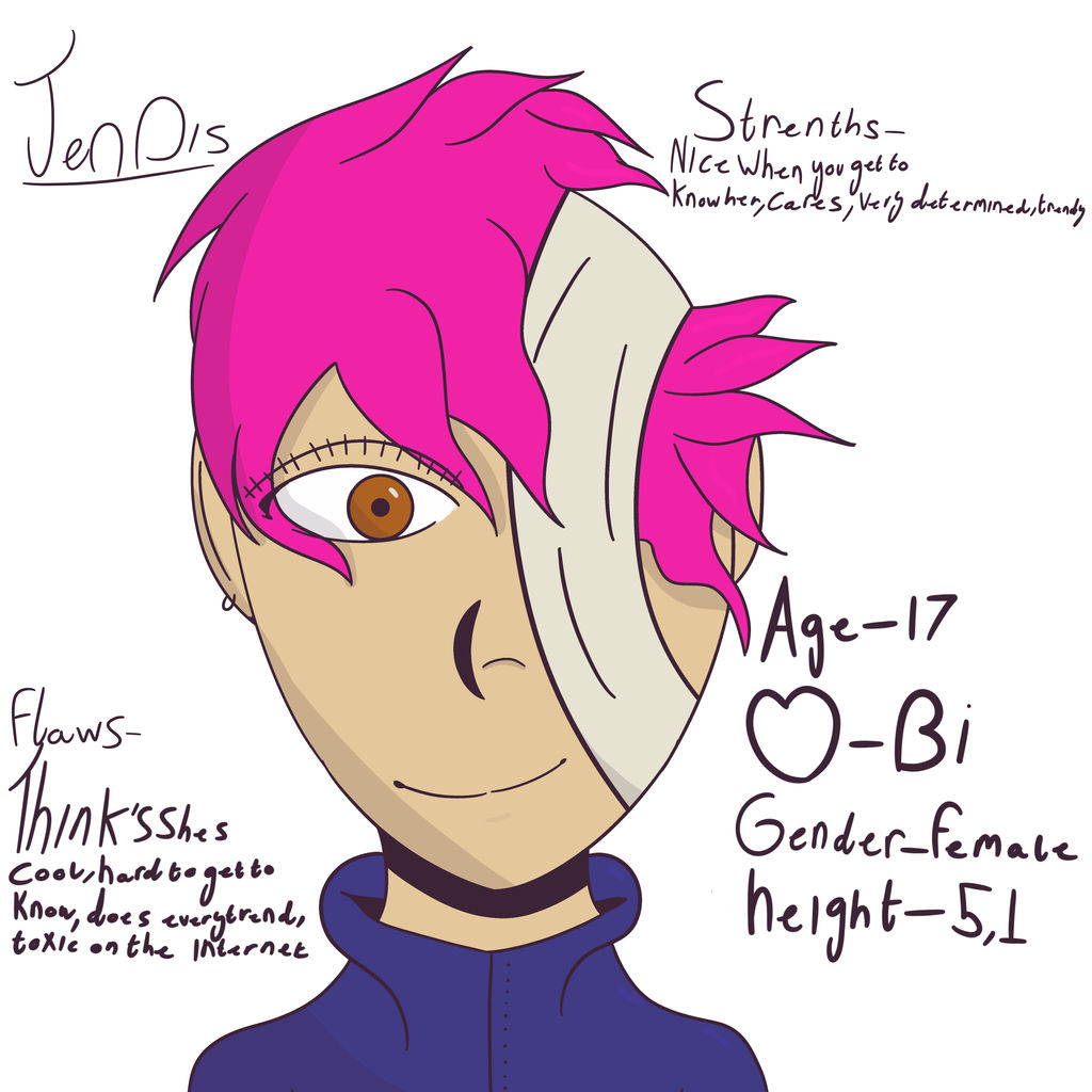 Jen Dis Original character by Acatwithacamera on DeviantArt